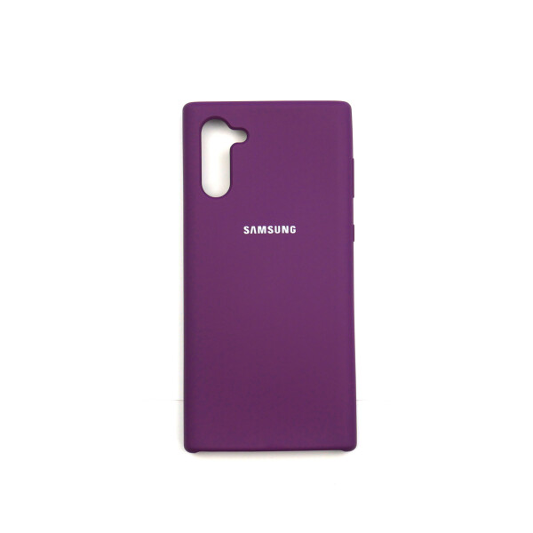 

Панель Jelly Silicone Case для Samsung Note 10 Purple (30)