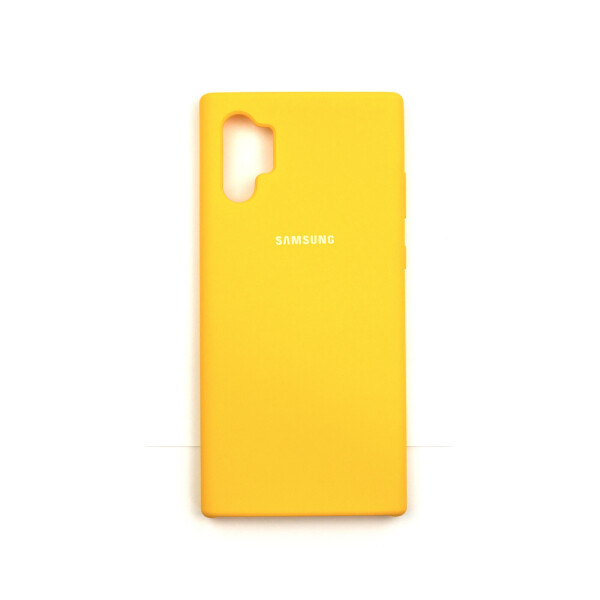 

Панель Jelly Silicone Case для Samsung Note 10 Plus Yellow (4)