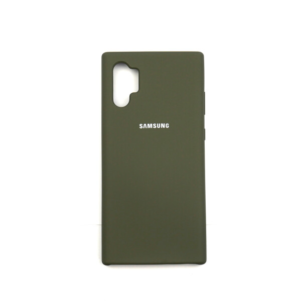 

Панель Jelly Silicone Case для Samsung Note 10 Plus Deep Olive (41)