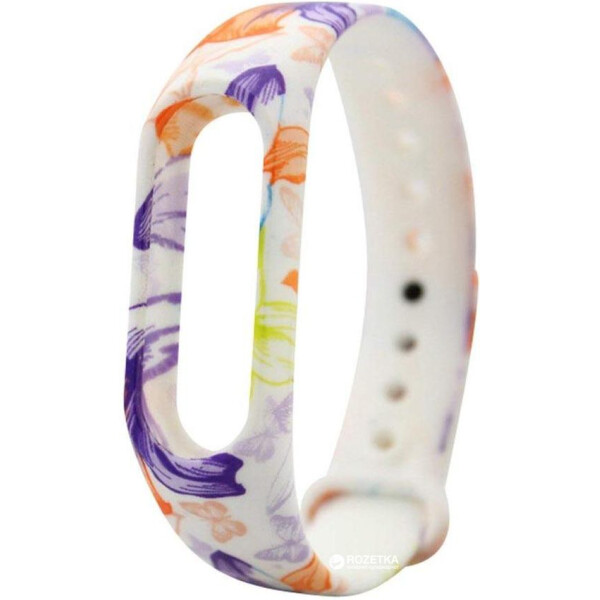 

Ремешок Armorstandart силиконовый для Xiaomi Mi Band 4/3 Violet Flower (ARM52068)