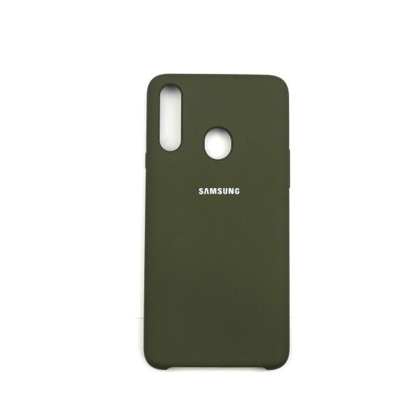 

Панель Jelly Silicone Case для Samsung A20S Deep Olive (41)