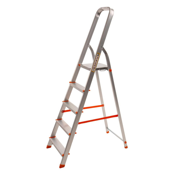 

Стремянка алюминиевая Laddermaster Alcor A1A5. 5 ступенек