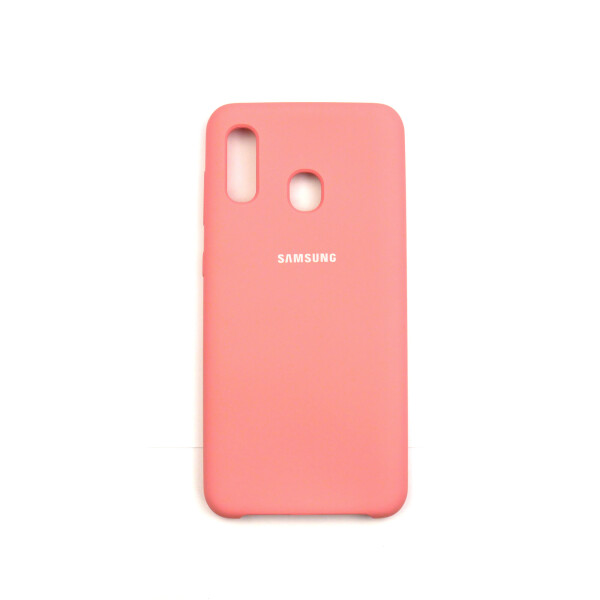 

Панель Jelly Silicone Case для Samsung M10S/A20/A30 Peach Pink (35)