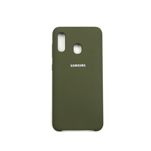 

Панель Jelly Silicone Case для Samsung M10S/A20/A30 Deep Olive (41)