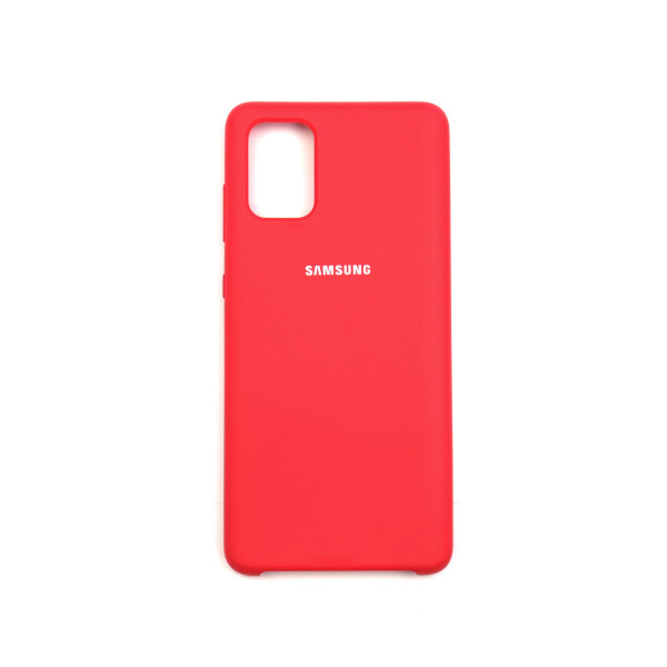 

Панель Jelly Silicone Case для Samsung A71 Red (14)