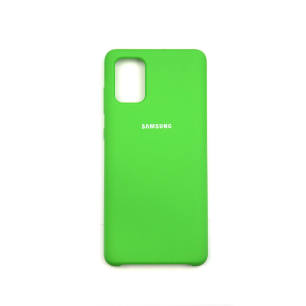 

Панель Jelly Silicone Case для Samsung A71 Dark Green (31)