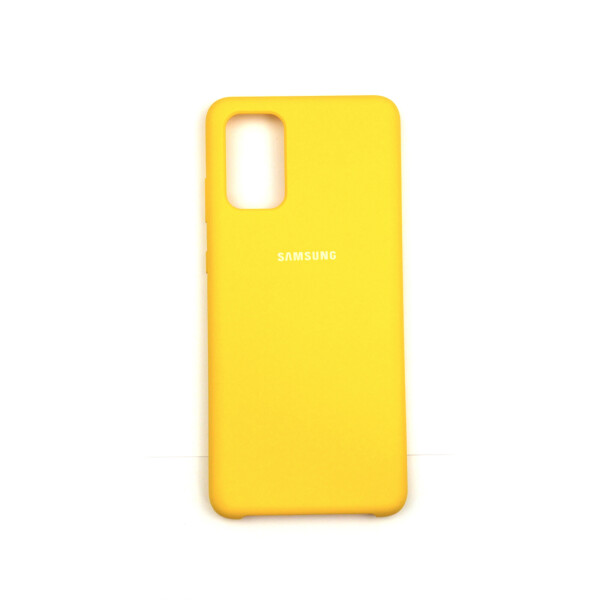 

Панель Jelly Silicone Case для Samsung S20 Plus Yellow (4)