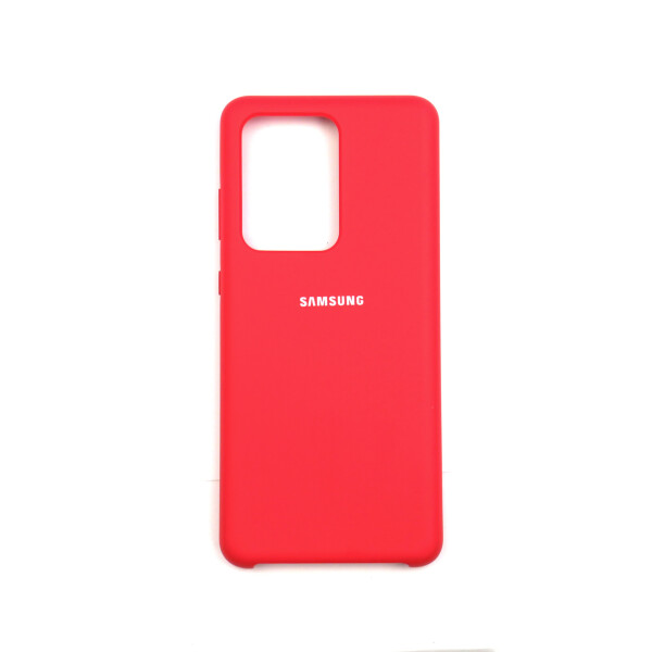 

Панель Jelly Silicone Case для Samsung S20 Ultra Red (14)