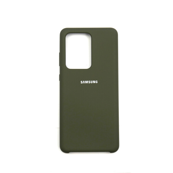

Панель Jelly Silicone Case для Samsung S20 Ultra Deep Olive (41)