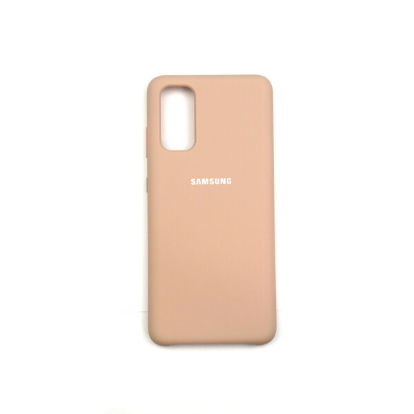 

Панель Jelly Silicone Case для Samsung S20 Pink Sand
