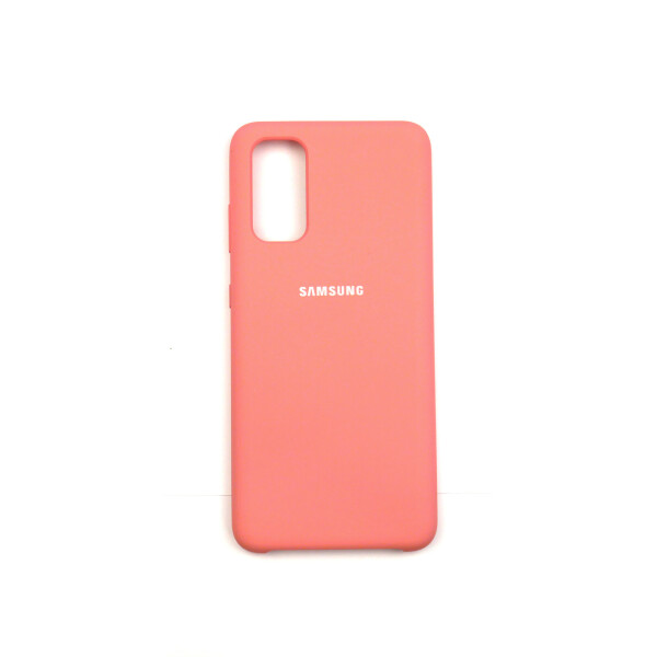 

Панель Jelly Silicone Case для Samsung S20 Peach Pink