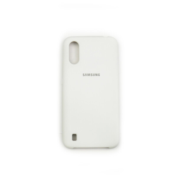 

Панель Jelly Silicone Case для Samsung A01 White (9)