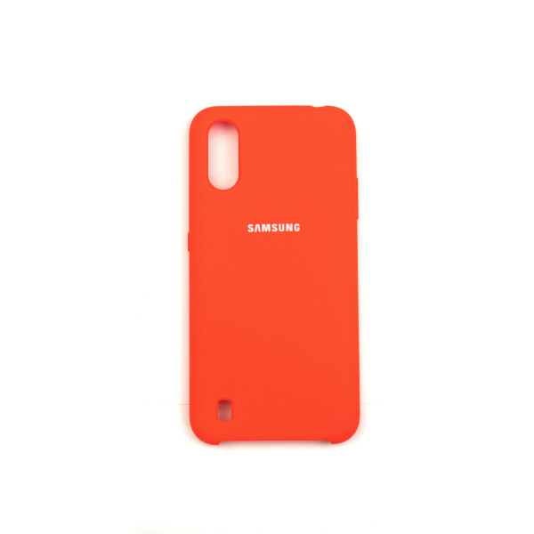 

Панель Jelly Silicone Case для Samsung A01 Orange (13)