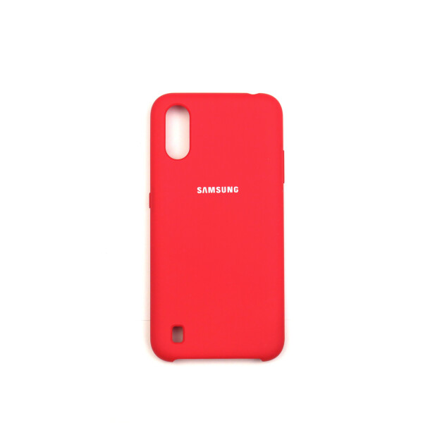 

Панель Jelly Silicone Case для Samsung A01 Red (14)