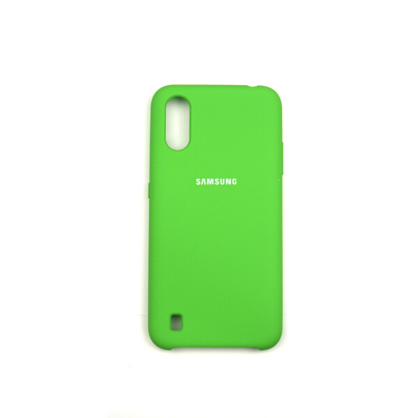 

Панель Jelly Silicone Case для Samsung A01 Dark Green (31)
