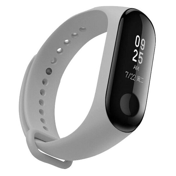 

Ремешок Armorstandart силиконовый для Xiaomi Mi Band 4/3 Light Grey (ARM51828)