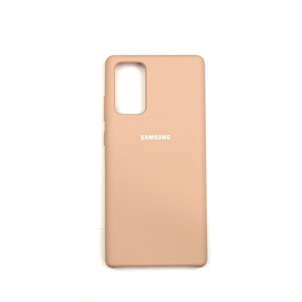 

Панель Jelly Silicone Case для Samsung Note 20 Pink Sand (19)