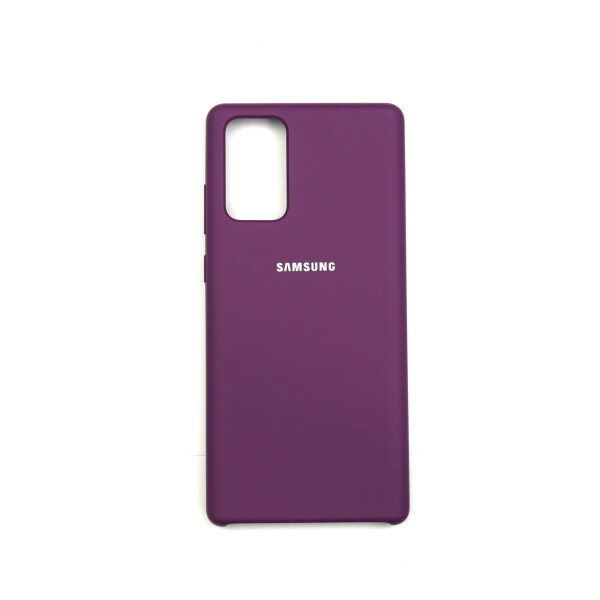 

Панель Jelly Silicone Case для Samsung Note 20 Purple (30)