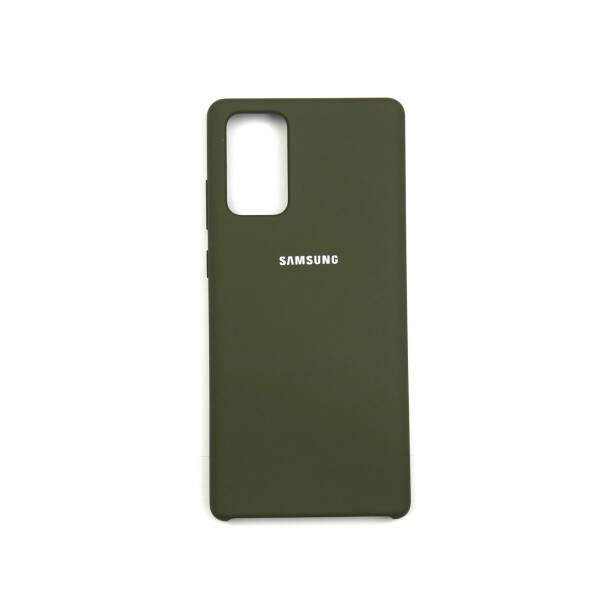 

Панель Jelly Silicone Case для Samsung Note 20 Deep Olive (41)