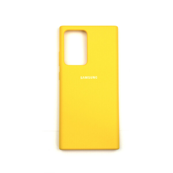

Панель Jelly Silicone Case для Samsung Note 20 Ultra Yellow (4)