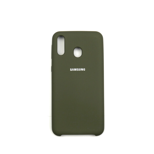 

Панель Jelly Silicone Case для Samsung M20 Deep Olive (41)