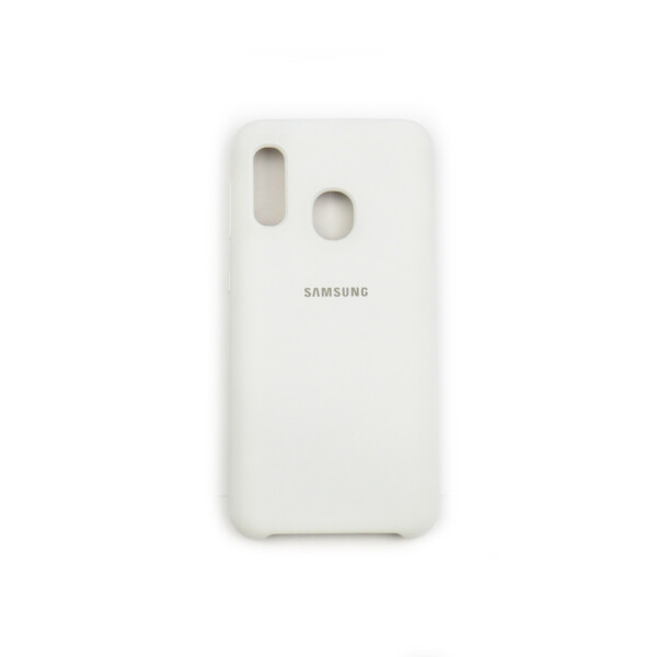 

Панель Jelly Silicone Case для Samsung A20e White (9)