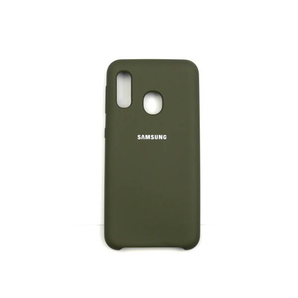 

Панель Jelly Silicone Case для Samsung A20e Deep Olive (41)