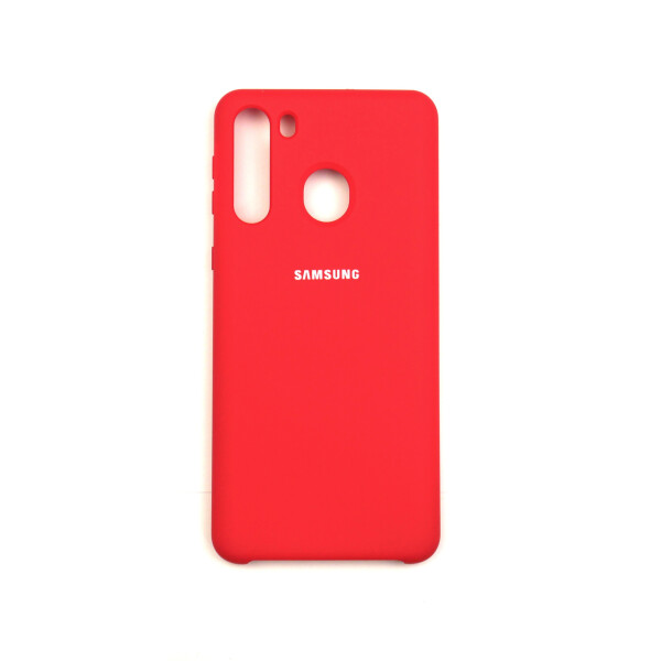 

Панель Jelly Silicone Case для Samsung A21 Red (14)