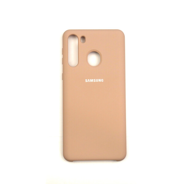 

Панель Jelly Silicone Case для Samsung A21 Pink Sand (19)