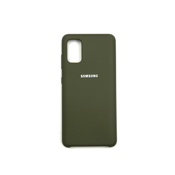 

Панель Jelly Silicone Case для Samsung A41 Deep Olive (41)