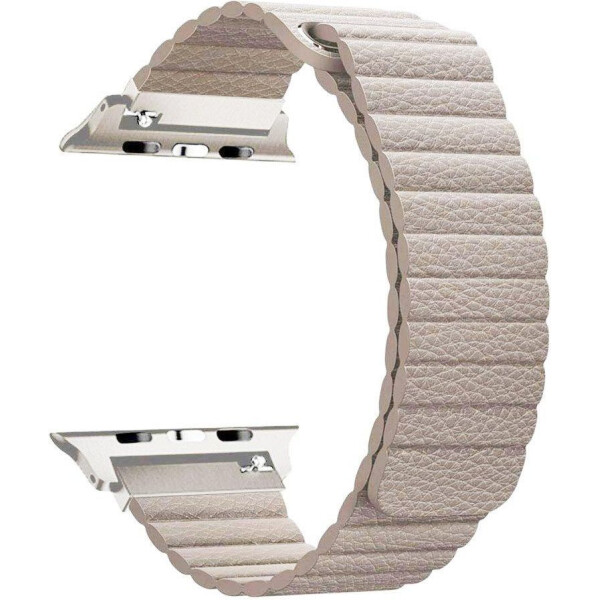 

Ремешок ArmorStandart для смарт-часов Apple Watch ALL Series 42mm/44mm Leather Loop Band Beige (ARM51733)