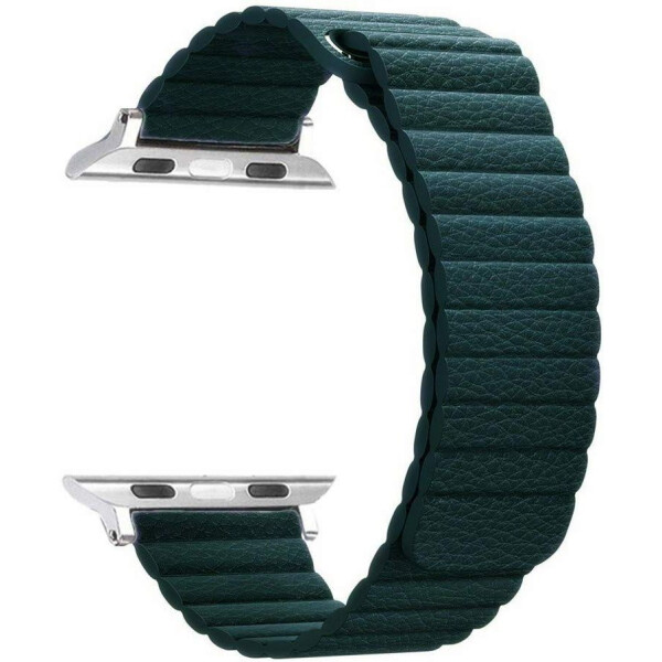 

Ремешок ArmorStandart для смарт-часов Apple Watch ALL Series 38mm/40mm Leather Loop Band Forest Green (ARM53317)