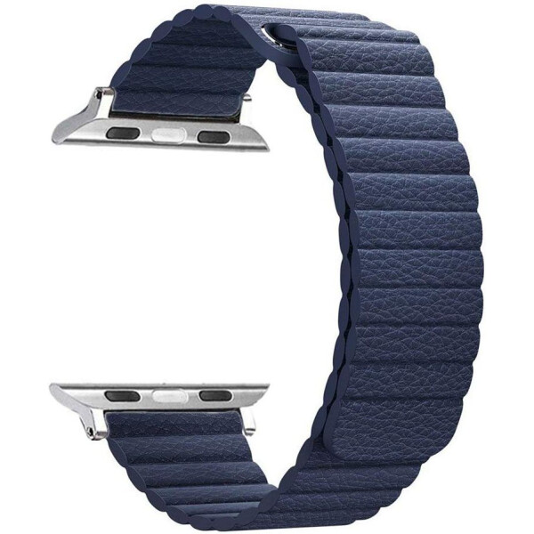 

Ремешок ArmorStandart для смарт-часов Apple Watch ALL Series 38mm/40mm Leather Loop Band Blue (ARM51669)