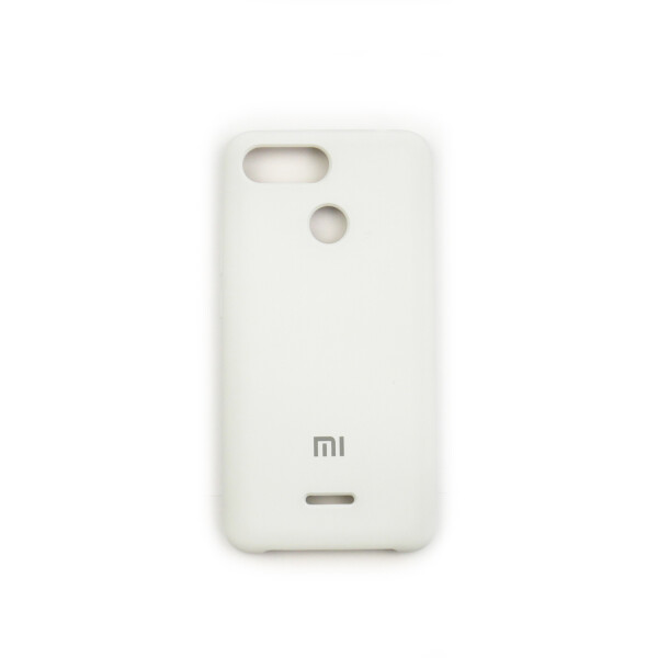 

Панель Jelly Silicone Case для Xiaomi Redmi 6 White (9)