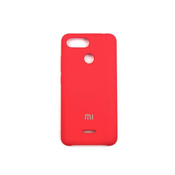 

Панель Jelly Silicone Case для Xiaomi Redmi 6 Red (14)