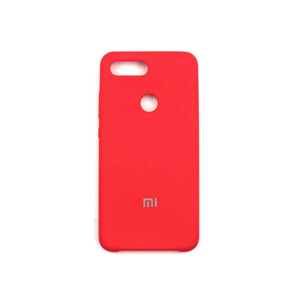 

Панель Jelly Silicone Case для Xiaomi Mi 8 Lite Red (14)