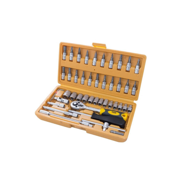 

Набор инструмента Сила - 1/4 46 ед.