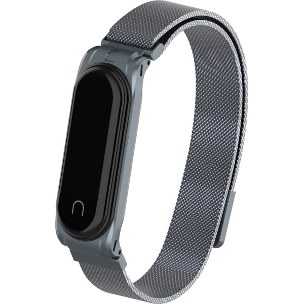 

Ремешок Armorstandart Milanese Magnetic Band для Xiaomi Mi Band 4/3 Dark Grey (ARM55200)