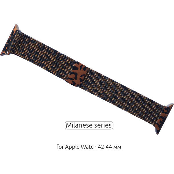 

Ремешок Armorstandart Milanese Loop Band для смарт-часов Apple Watch All Series 42-44mm Leopard (ARM52968)