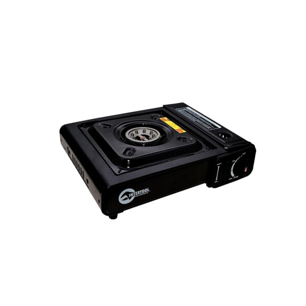 

Плита газовая портативна Intertool - 342 x 275 x 113 с адаптером