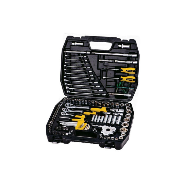 

Набор инструмента Mastertool - 1/4, 3/8, 1/2 121 ед.