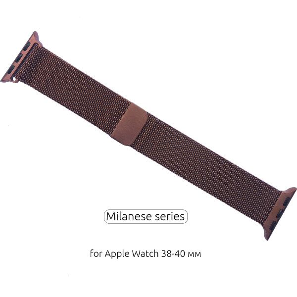 

Ремешок Armorstandart Milanese Loop Band для смарт-часов Apple Watch All Series 38-40mm Coffee (ARM50693)
