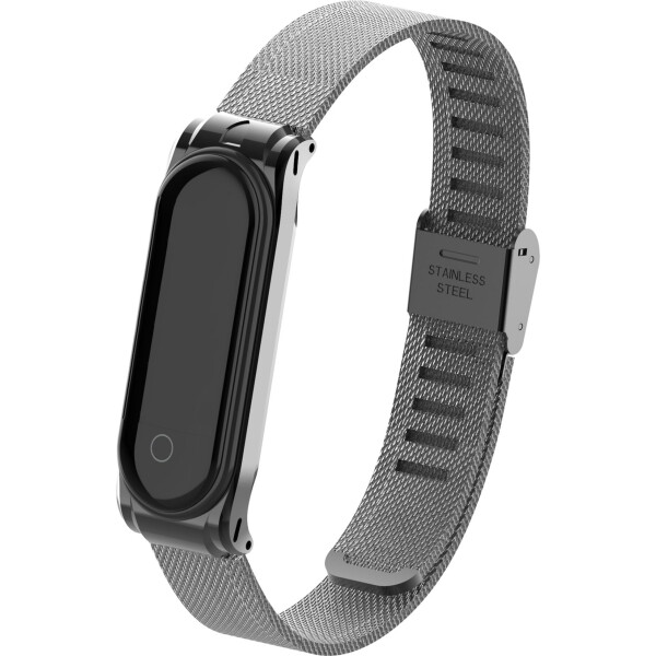 

Ремешок Armorstandart Milanese Band для Xiaomi Mi Band 4/3 Graphite Black (ARM55036)