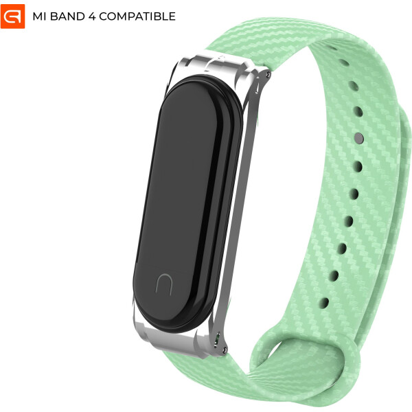 

Ремешок Armorstandart Carbon Silicone Series для Xiaomi Mi Band 4/3 Mint (ARM55188)
