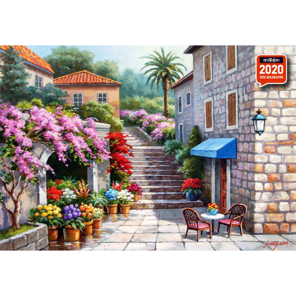 

Пазлы ";Магазин цветов весной";, 260 Элементов