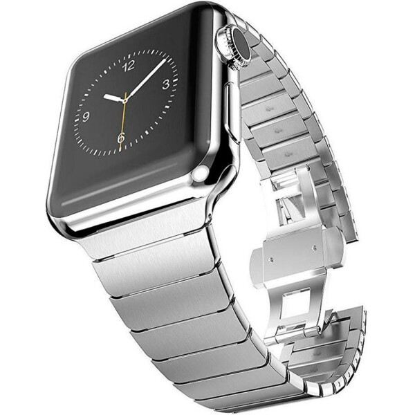 

Металический ремешок oneLounge Stainless Metal Strap Silver для Apple Watch 38mm/40mm