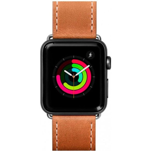 

Кожаный ремешок Laut Safari Light Brown для Apple Watch 42mm/44mm Series 5/4/3/2/1