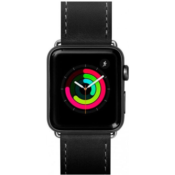 

Кожаный ремешок Laut Safari Black для Apple Watch 42mm/44mm Series 5/4/3/2/1