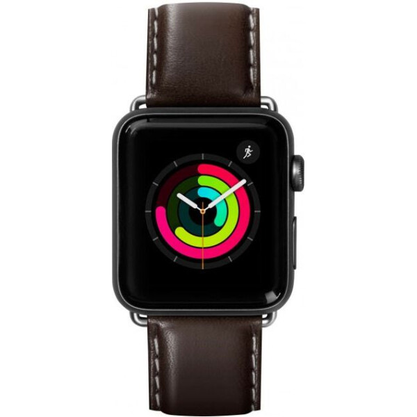 

Кожаный ремешок Laut Oxford Espresso для Apple Watch 38mm/40mm Series 5/4/3/2/1