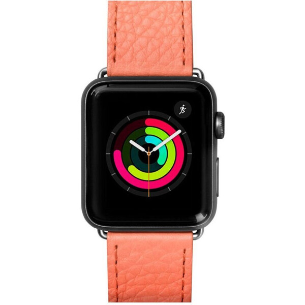 

Кожаный ремешок Laut Milano Coral для Apple Watch 44mm/42mm Series 5/4/3/2/1